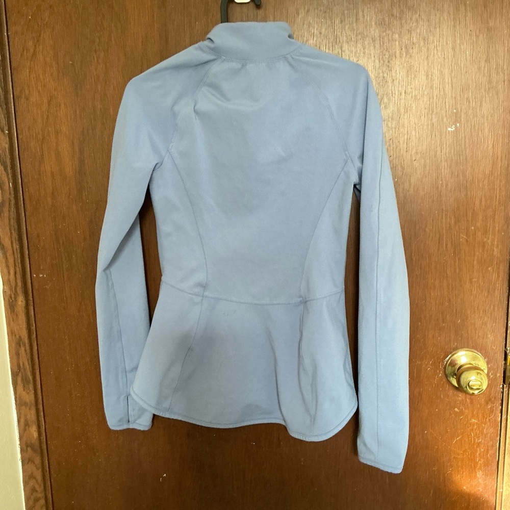 Yogalicious Women's Light Blue Zip-up - Picture 3 of 4